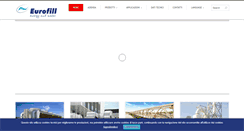 Desktop Screenshot of eurofill.it