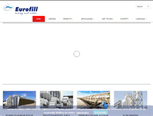 Tablet Screenshot of eurofill.it